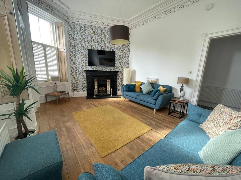 Ferienwohnung Stunning West End Flat! Glasgow Exterior foto